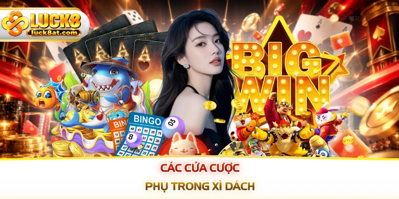 Các cửa cược phụ trong xì dách
