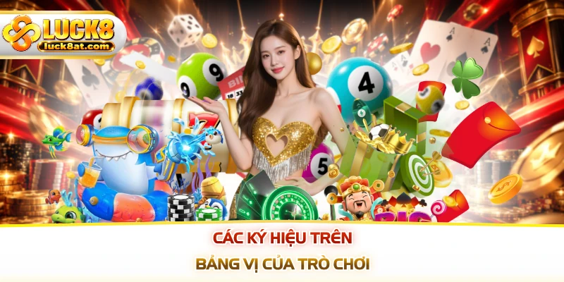 Các ký hiệu trên bảng vị của trò chơi