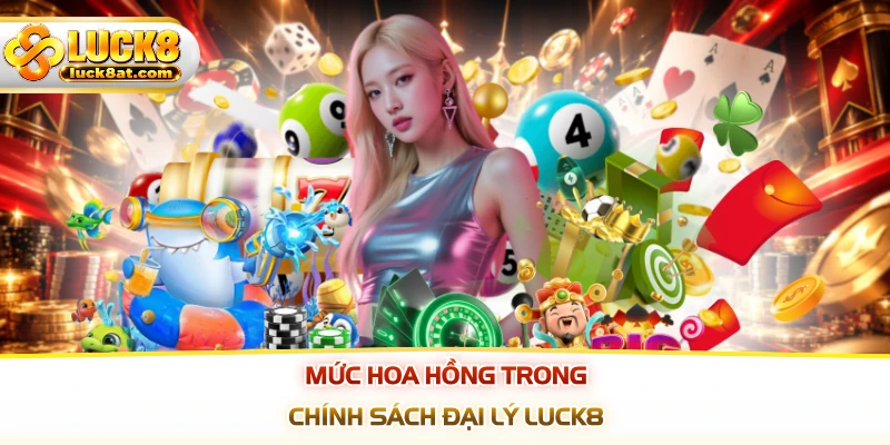Mức hoa hồng trong chính sách đại lý LUCK8